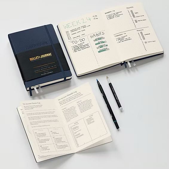 Leuchtturm1917 Bullet Journal Hardcover A5 Notebooks Edition 2 สมุดโน๊ต รุ่น Bullet Journal ขนาด A5